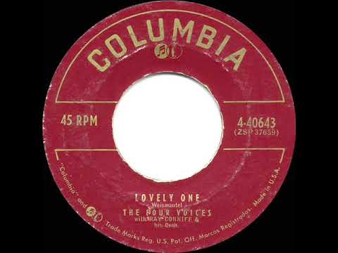 1956 HITS ARCHIVE: Lovely One - Four Voices