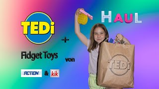 Tedi Haul reduzierte Artikel für 0,55 Cent und 0,10 Cent & Fidget Toys von Action & KIK - shoppen