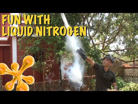 Fun with Liquid Nitrogen | Some of the cool stuff you can do with liquid nitrogen | dArtofScience