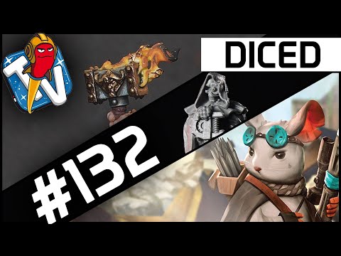 DICED - Die Tabletopshow auf Rocket Beans TV #132 | Aftermath | Super Fantasy Brawl | DICED