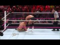 WWE RAW 28 10 13 John Cena Vs Damien Sandow World Heavyweight Championship