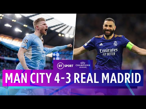 Man City v Real Madrid (4-3) | ALL-TIME CLASSIC AT THE ETIHAD! | Champions League Highlights
