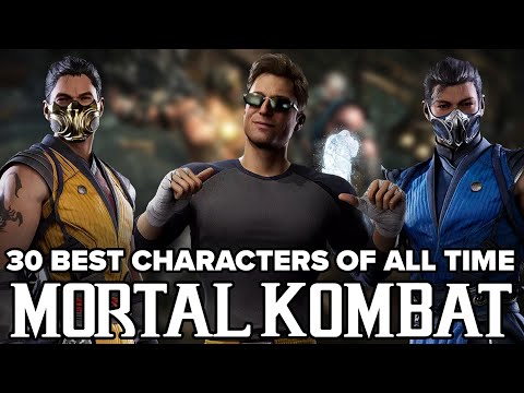 Top 30 BEST Mortal Kombat Characters OF ALL TIME