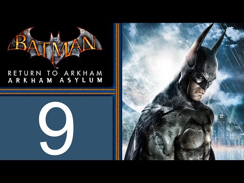 Batman Return to Arkham Asylum playthrough pt9 - Hacking Acquired! Taking Down Harley