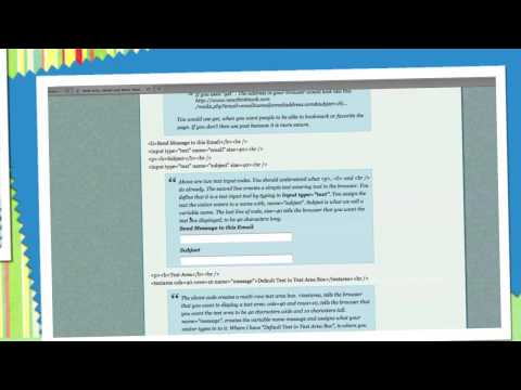 HTML W3C Tutorial Pt 3