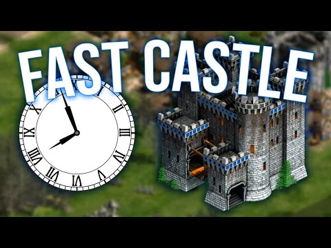 FAST CASTLE/Spezialeinheit Buildorder Tutorial! AoE2:DE