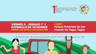 preview picture of video 'Primera Feria Productiva y Cultural «Raíces de Tagua Tagua» 2013'