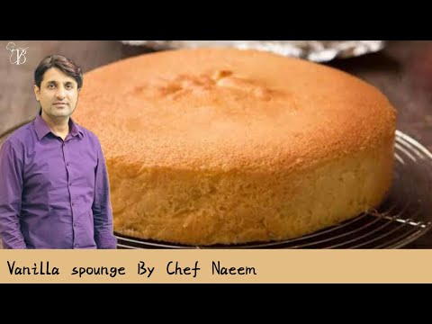 Vanilla spounge soft & fluffy (Cake n Co) spounge recipe by chef naeem
