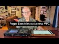 Roger Linn Tries Out A New Akai MPC