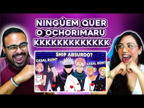 REACT EM CASAL - Voice Makers | TIPOS DE CASAIS DE ANIME (ANIMAÇÃO PARÓDIA)