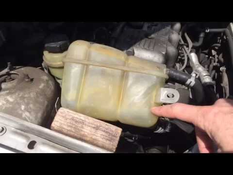 How To Fix A Leaky Coolant Overflow Tank - YouTube