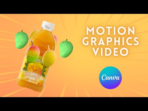 Motion Graphics Animation Tutorial in Canva Smooth Easy Animation for Beginners