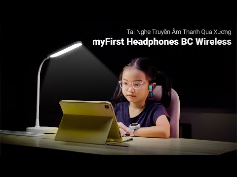 Tai nghe myFirst Headphones BC Wireless - Món quà ý nghĩa bảo vệ đôi tai trẻ nhỏ