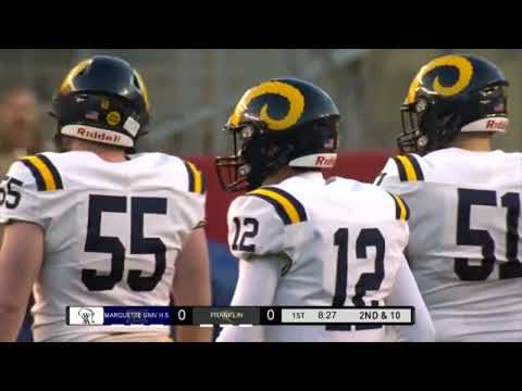 2023 WIAA Football State Championship Division 1 Marquette University HS vs Franklin
