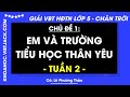 Vở bài tập Hoạt động trải nghiệm Lớp 5 Tuần 2 - Trang 7, 8
