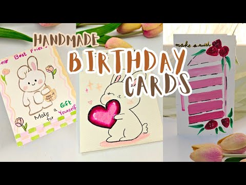 Beautiful Handmade Happy birthday Cards 