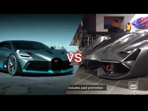 Bugaati divo vs lamborghini veneo