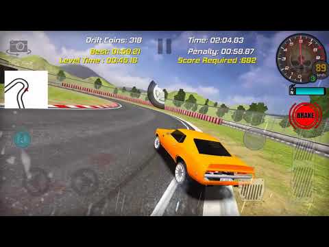 American Muscle Car Drift Racing Simulator Video