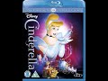 Cinderella Diamond Edition UK Blu Ray Menu Walkthrough 2012