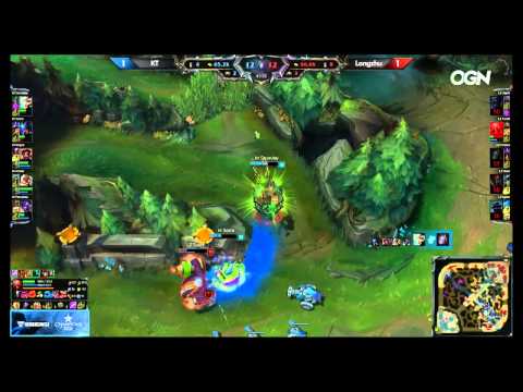 LCK OGN Longzhu-IM vs KT Rolster Riven Pentakill !