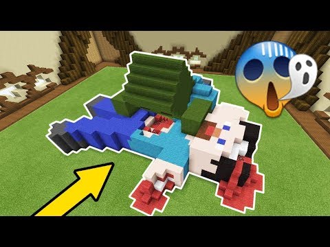 Mikecrack -  STEVE HAS DIED!  😱THE ZOMBIE ATE IT!  🍴 ZOMBIE AND RAPTOR DINOSAUR MINECRAFT BUILD BATTLE #16