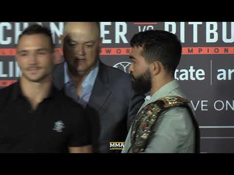Bellator 221: Michael Chandler vs. Patricio Freire Staredown - MMA Fighting