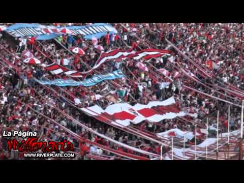 "Gol + Yo a vos te sigo aunque vos vayas bien" Barra: Los Borrachos del Tablón • Club: River Plate • País: Argentina