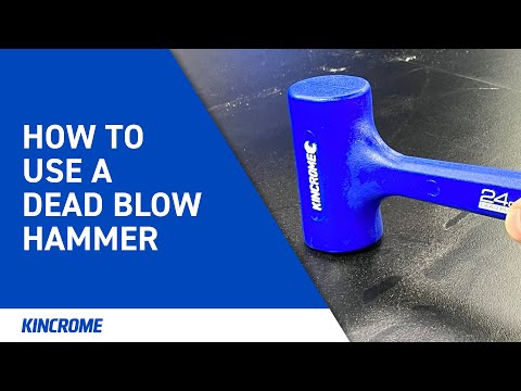 How to use a Dead Blow Hammer | KINCROME Tool Tip