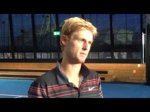 Luke Saville wins the 2014 Glen Iris Men's International