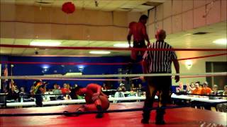 Raphael King vs. Justin Overstreet AIWF World Heavyweight Championship Match.