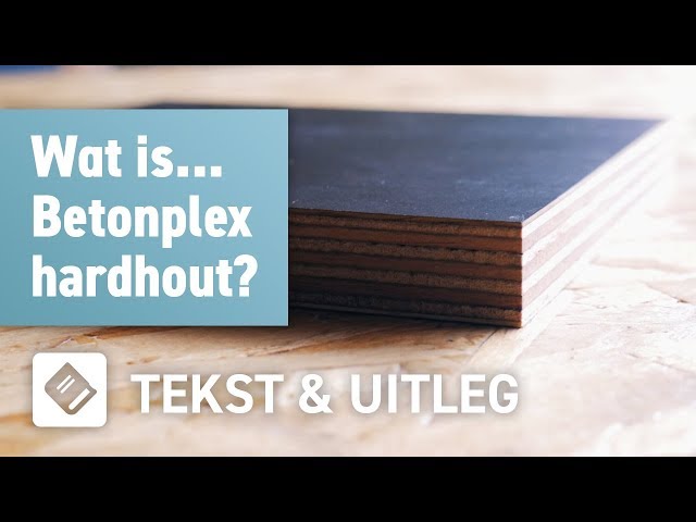 Betonplex Hardhout