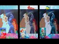 King Triton Destroys Grotto 1998 2006 2013 COMPARISON Disney S The Little Mermaid