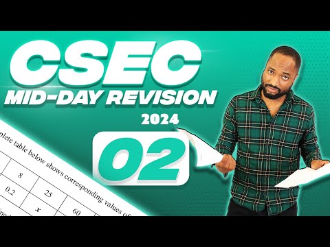 Algebra 2 (CSEC Math Midday Revision)