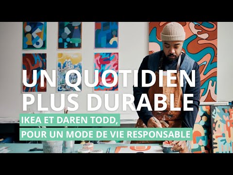 IKEA et Daren Todd, pour un mode de vie responsable