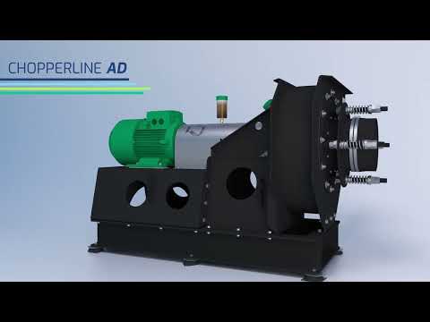Ventilateur centrifuge industriel Chopperline® - déchiqueteur à brochon auto-ajustable_4