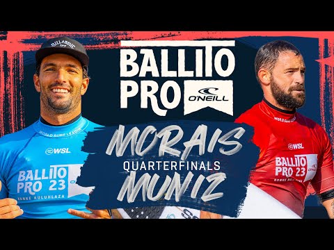 Frederico Morais vs Alejo Muniz | Ballito Pro - Quarterfinals Heat Replay