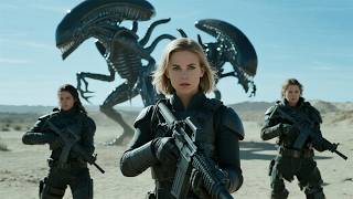 Desert Monster | Three beautiful women battle alien monsters | Free 4K Movies