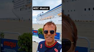 MSC MUSICA navio cruzeiro cruise ship 10/05/26 @cruzeiros2025 Italia Santos #cruise #shorts