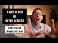 4 Red Flags In Offer Letters (Must Watch!)