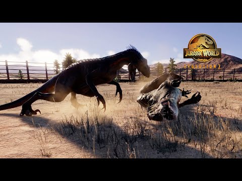 INDORAPTOR vs SCORPIUS REX vs QIANZHOUSAURUS - Jurassic World Evolution 2