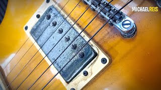 RESTAURAÇÃO DE GUITARRA LES PAUL: Antes e Depois | Les Paul Guitar Restoration