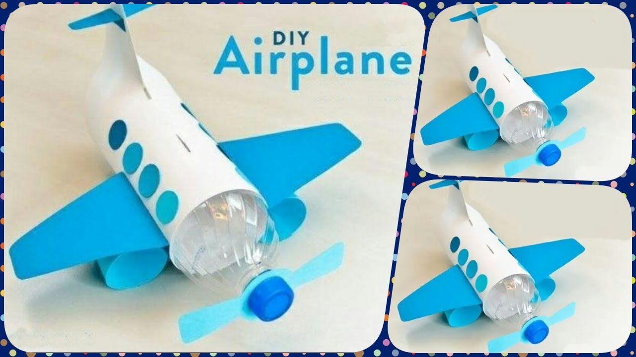 Putar video DIY WATER BOTTLE CRAFT - HOW TO MAKE COOL AIRPLANE FROM WASTE PLASTIC BOTTLE sekarang DIY WATER BOTTLE CRAFT - HOW TO MAKE COOL AIRPLANE FROM WASTE PLASTIC BOTTLE