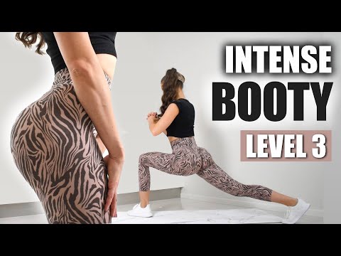 25 MIN INTENSE ROUND BOOTY WORKOUT | Progressive Butt Training & Muscle Building | No Equipment