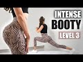 25 MIN INTENSE ROUND BOOTY WORKOUT Progressive Butt Training Muscle Building No Equipment