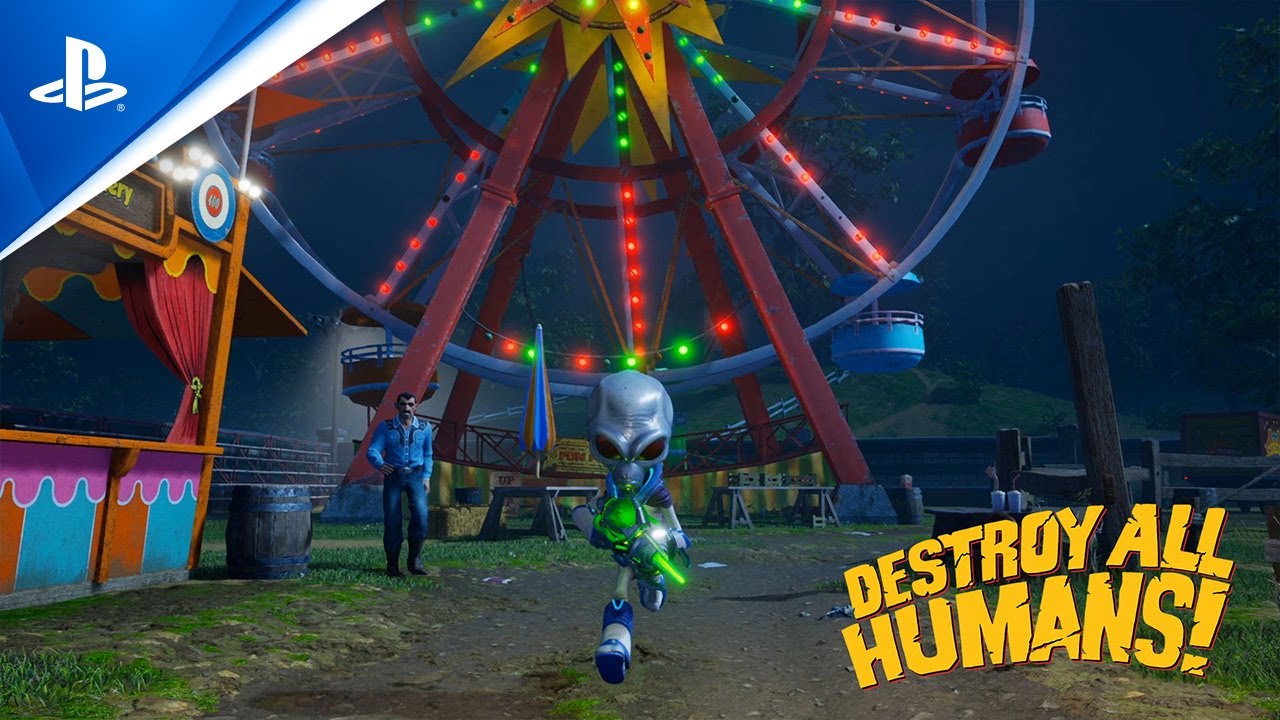 Esaminiamo l’umorismo satirico di Destroy All Humans !, in uscita oggi