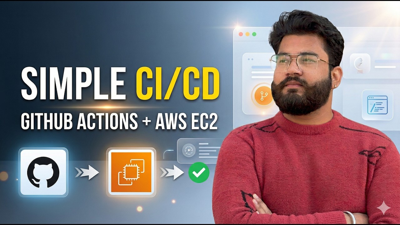 Simple CI/CD Demo - GitHub Actions and AWS EC2 | English