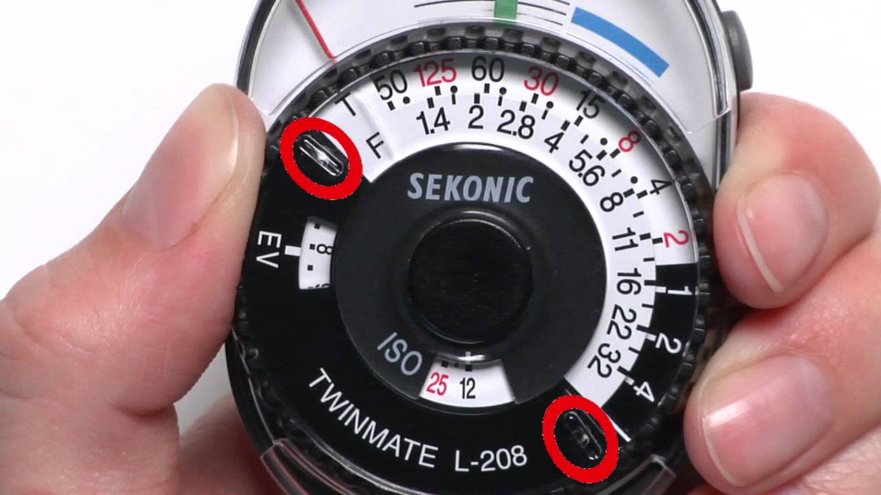 Sekonic Belichtungsmesser Twinmate L-208