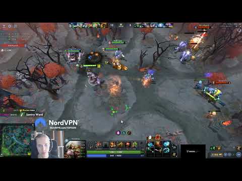 Topson techies triple kill with Maelstorm