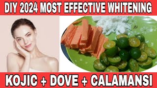 DIY EFFECTIVE PAMPAPUTI 2024 KOJIC+DOVE+CALAMANSI #DIYPAMPAPUTI #KOJIC #viral #fyp #maniac