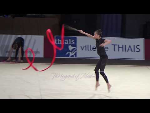 Yeva MELESHCHUK (UKR) ribbon - 2019 Thiais trainings